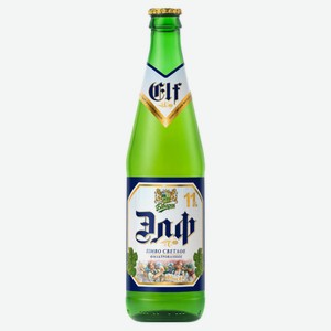 Пиво светлое «Бавария» Элф фильтрованное 4%, 0,45 л