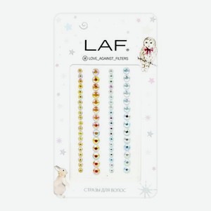 Стразы на волосы LAF