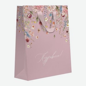 Подарочный пакет 31.5*25.5*11см LVT Summer Сити Хоум Трейд в ассортименте