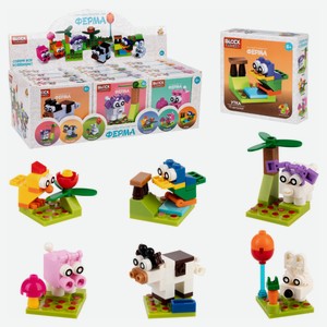 3D-конструктор 1TOY Blockformers Ферма
