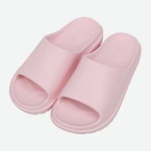 Шлепки женские розовые р.36-37