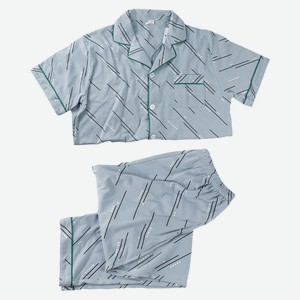 Пижама мужская летняя (рубашка + брюки)NY-220