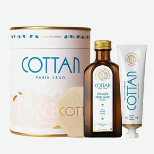 COTTAN Набор для ухода за лицом из 3-х средств Ritual Set Arsene Collection, 3 шт.