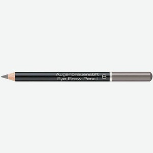 ARTDECO Карандаш для бровей Eye Brow Pencil, № 6 Medium Grey Brown, 1.1 г