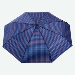 Зонт мужской Raindrops 3 сложения автомат клетка, полоска ар