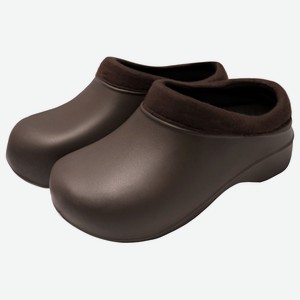 Галоши мужские утепленные Коро с отворотом шоколад, р-р 41