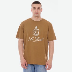 Футболка мужская арт. SS25-UTM07/04 р.50, КОРИЧНЕВЫЙ