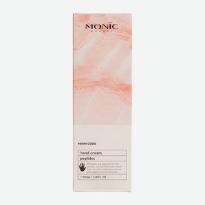 Крем для рук антивозрастной Monic Beauty # Skin code Peptides 100мл