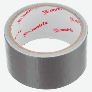 Лента клейкая MATRIX армированная влагостойкая серебристая, 48 мм х 10 м
