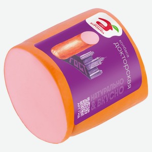 Колбаса вареная «Мясной дом Бородина» Докторская, ~ 800 г цена за 1 кг