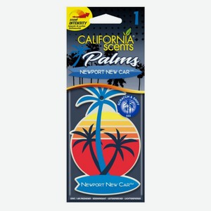 Ароматизатор California Scents Пальмы Новая машина Ньюпорт 19 г