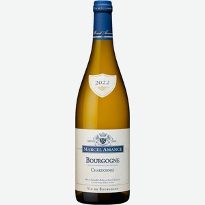 Вино Marcel Amance Bourgogne Chardonnay белое сухое 13% 750мл, 750 мл