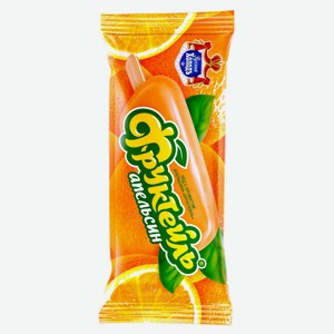 Мороженое «Фруктейль» Лед с ароматом апельсина, 60 г