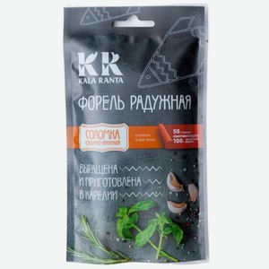 Форель Kala Ranta радужная соломка сушено-вяленая, 50г