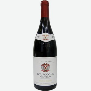 Вино Eugene Martin Bourgogne AOC Pinot Noir красное сухое 12.5%, 750мл