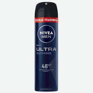 Антиперспирант Nivea Men Ultra Darkwood, 150мл