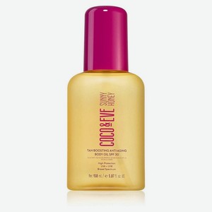 COCO & EVE Антивозрастное масло для тела Tan Boosting SPF30, 150 мл