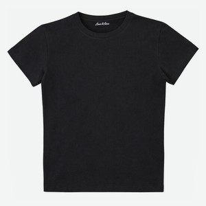 Футболка женская базовая L015/3,р.48,ЧЕРНЫЙ