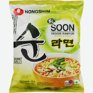 Лапша овощная NONGSHIM Сун Вегги, 112г