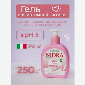 Гель для интимной гигиены NIDRA с овсяным молоком