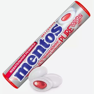 Жевательная Резинка Mentos Pure Fresh Клубника 15,5Г