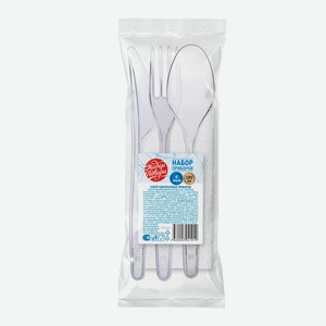 Набор приборов Мадам Повари на одну персону 4пр