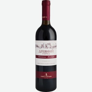 Вино Inkerman KK Древний город красное полусладкое 13% 750мл