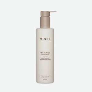 Парфюмированный крем для рук и тела Mixit Spa Rituals Musk kashmir 250мл