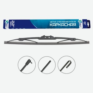 Щетка стеклоочистителя «Чистая миля» CM22F каркасная 550 мм, 1 шт