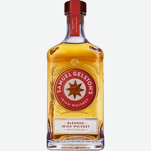Виски Samuel Gelstons Ирландский купажированный 40% 0.7л, 700 мл