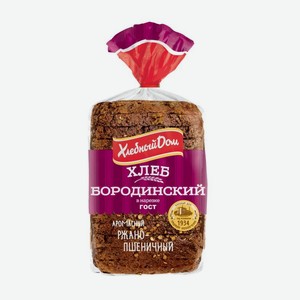Хлеб Хлебный дом Бородинский нарезанный 400г
