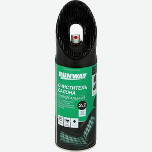 Очиститель салона RUNWAY универсальный  2 в 1  450мл RW6145, Китай