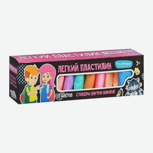 Легкий пластилин Простоквашино Астком 12 цветов в ассортименте