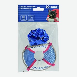 Набор игрушек плюшевых для кошек с кошачьей мятой