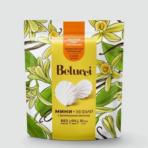 Зефир ванильный мини «Belucci», 80 г