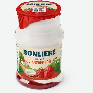 Йогурт Bonliebe с клубникой 3.2% 130г, 130 г