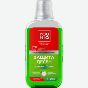 Ополаскиватель для полости рта Youniq Защита дёсен, 400мл, 400 мл