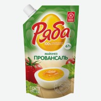 Майонез   Ряба   Провансаль 67%, 247 мл/204 мл