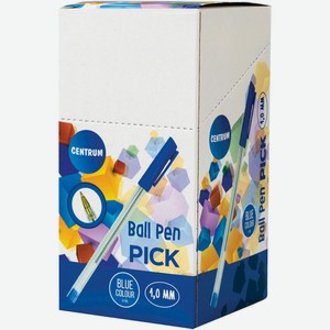 Ручка Centrum Pick шариковая синяя