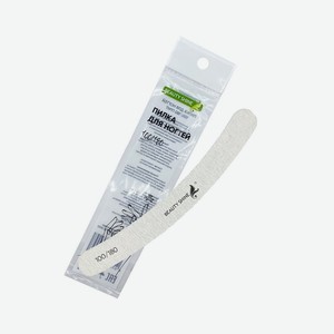 BEAUTY SHINE Пилка для ногтей БУМЕРАНГ (сэндвич) в индивидуальной упаковке, 1 шт.