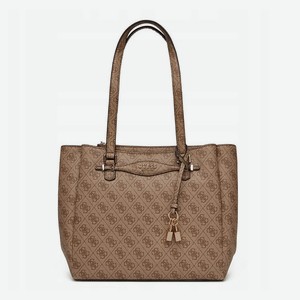 GUESS Сумка-шоппер Katya Tote, Цвет: Коричневый