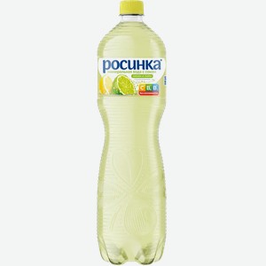 Вода минеральная с соком Росинка Лимон-Лайм газированная 1,5л