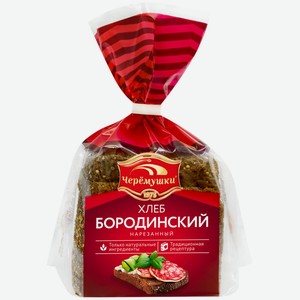 Хлеб ЧЕРЕМУШКИ Бородинский пол нар, Россия, 390 г