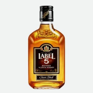 Виски Label 5 40%, 200мл