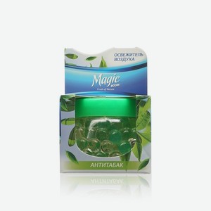 Освежитель воздуха - Magic Boom универсальный гелевый запахов   антитабак   100г