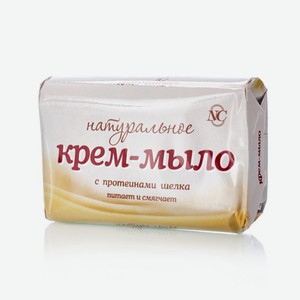 Крем - мыло Невская Косметика натуральное , с протеинами шелка 90г