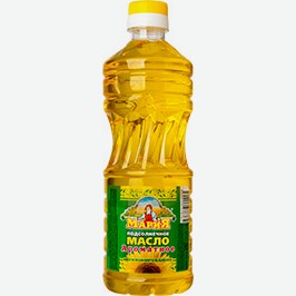 Масло Подсолнечное Мария, Нерафинированное, 500 Мл