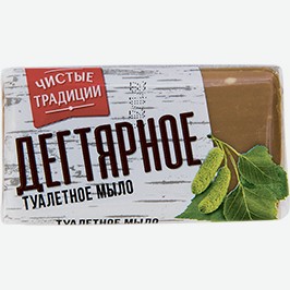 Мыло Чистые Традиции, Дегтярное, 140 Г