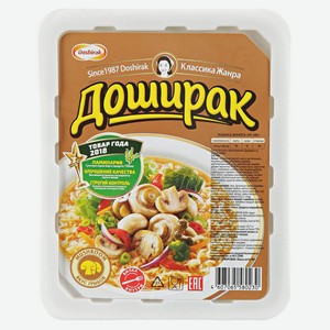 Лапша быстрого приготовления «Доширак» со вкусом грибов, 90 г