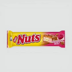 Батончик «Nuts» со вкусом Малиновый Раф, 60 г